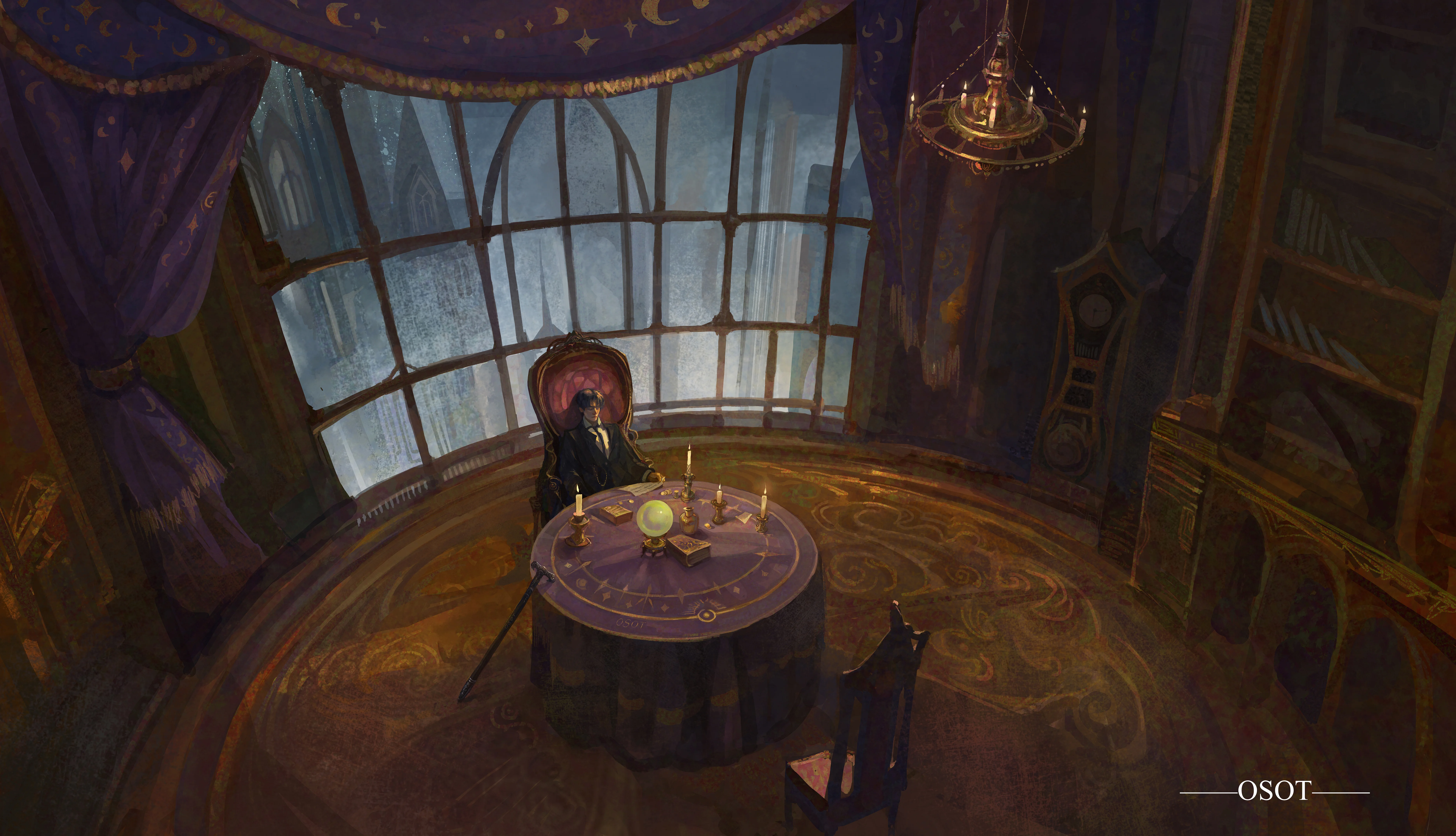 **Divination Club - Citrine Room - (Leon Kingdom)**