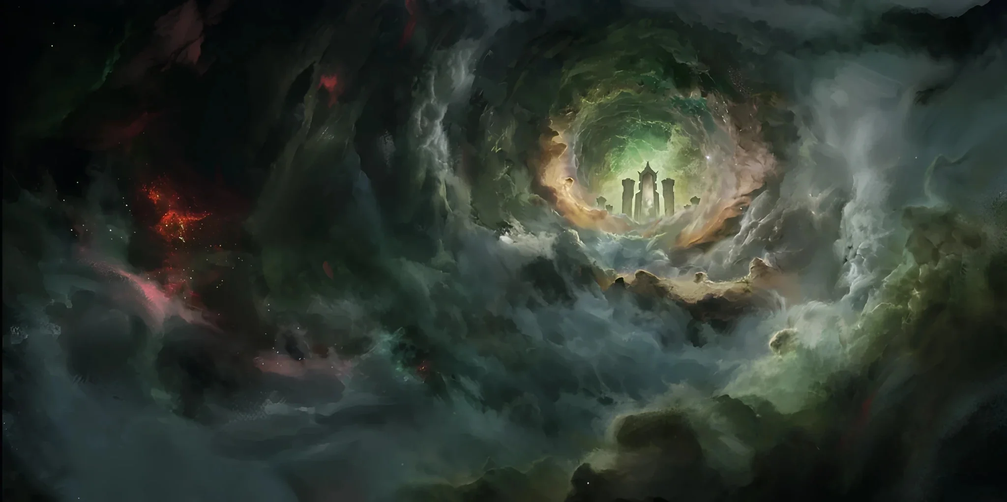 **Sefirah Castle above the Spirit World**