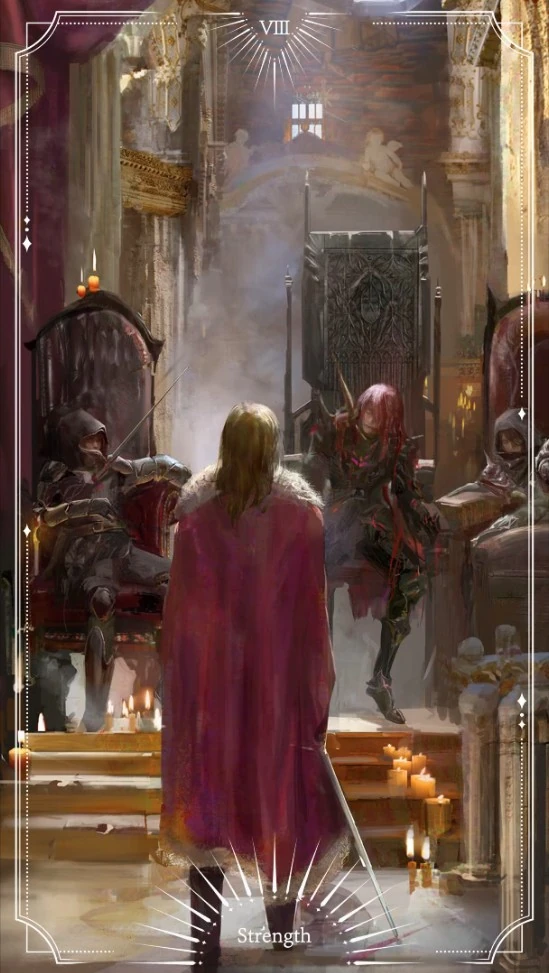 **Blood Emperor Alista Tudor preparing for his Apotheosis Ritual to kill Medici, Sauron and Einhorn.**